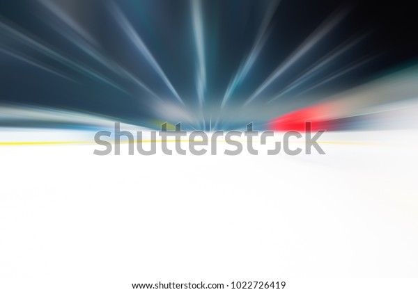 SPEED MOTION IN THE\
COLD WINTER LANDSCAPE, MODERN TECHNOLOGY BACKGROUND, OPEN SPACE IN\
THE NIGHT CITY,\
STADIUM