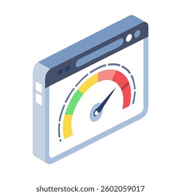 Speed Optimization and Performance Icon Set – Vector Dashboard, Gauge, Speedometer, and System Efficiency Symbols