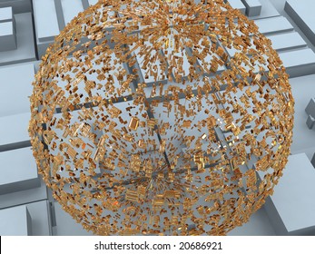 Sphere. 3d