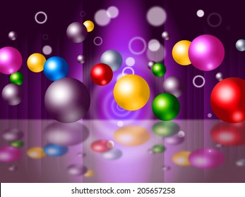 Sphere Colourful Meaning Orb Bouncing And Orbs