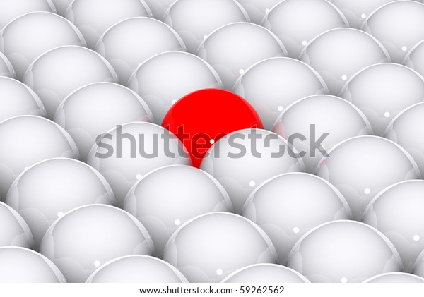 Spheres with\
Red
