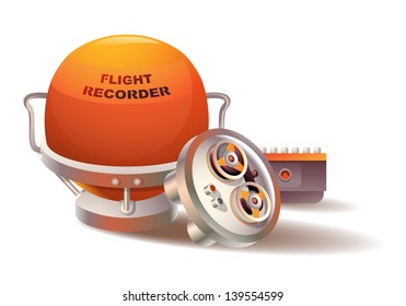 Spherical-shaped Flight Data Recorder