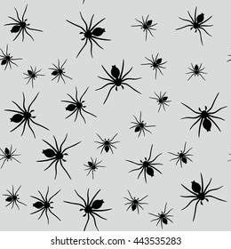 Spider Insects Seamless Texture Stock Illustration 443535283 | Shutterstock