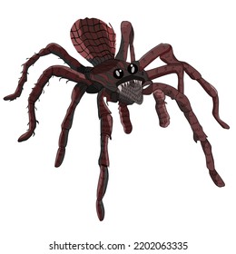 Spider Venom Scary Disgusting Danger Dirty Halloween Free Ghost Illustration,cartoon Background 