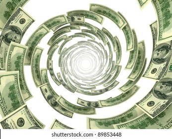 Spinning Money Vortex