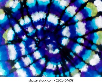 Spiral Fluorescent Aquarelle Tie Dye Wash Texture. Haze Textured Tie Dye, Spiral Canvas Design. Holographic Tie Die, . Black Pattern  Watercolor Paint  Colorful