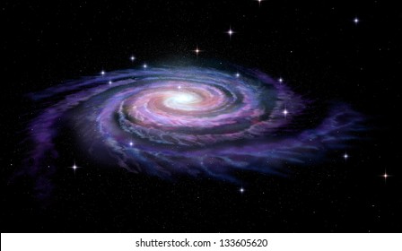 Spiral Galaxy Milky Way