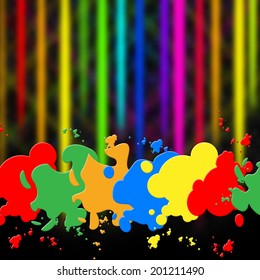 Splash Background Meaning Paint Colors And Splattered