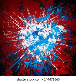 splash painting background