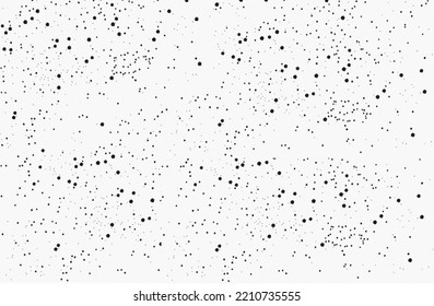 Splattered Black Ink Drops With Background Putih