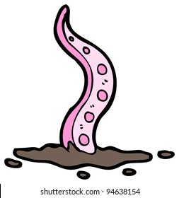 Similar Images, Stock Photos & Vectors of pink tentacle cartoon