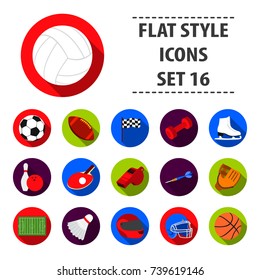 Sport and fitness set icons in black style. Big collection of sport and fitness bitmap,raster symbol stock illustration