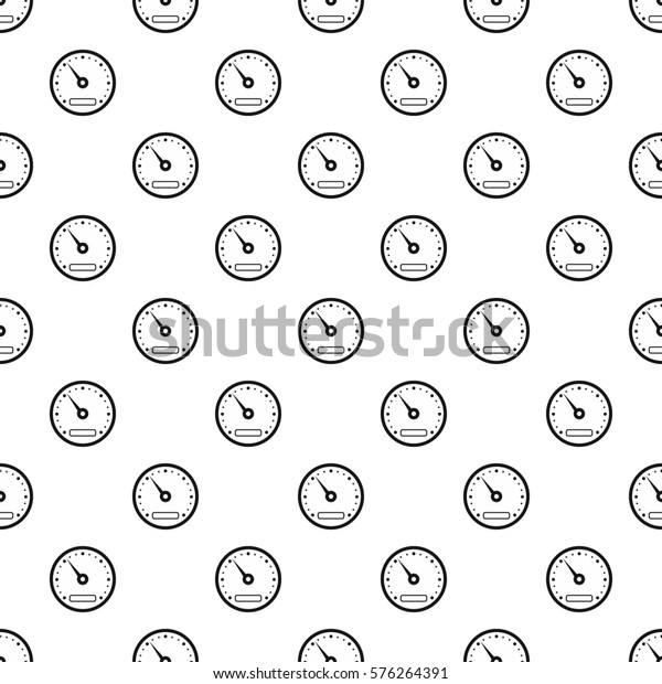 Sport speedometer pattern. Simple\
illustration of sport speedometer  pattern for\
web