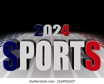 Sports 2024 Running Track Blue White Stock Illustration 2164956327   Sports 2024 Running Track Blue 260nw 2164956327 