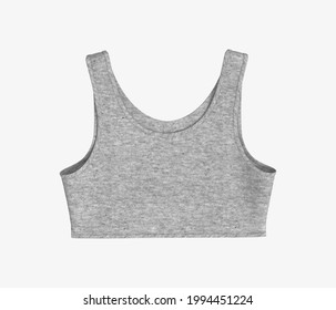 Sports Bra Mockup Front Side Views Stock Illustration 1994451224 ...