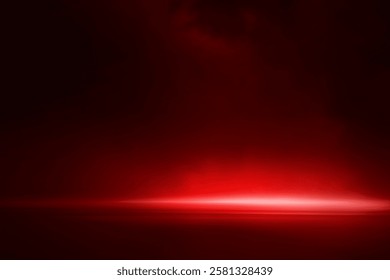 Spotlight With Dark Red