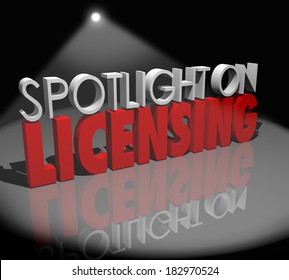 Spotlight on Licensing Approved Official Certified Product