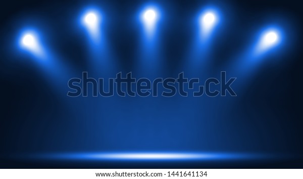 Spotlight Scene Illumination Light Effect Stock Illustration 1441641134