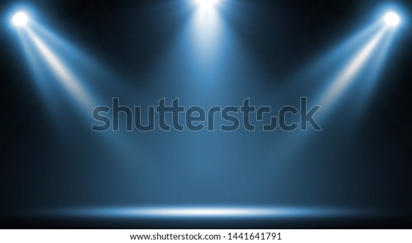 Spotlight Scene Illumination Light Effect Stock Illustration 1441641791 ...