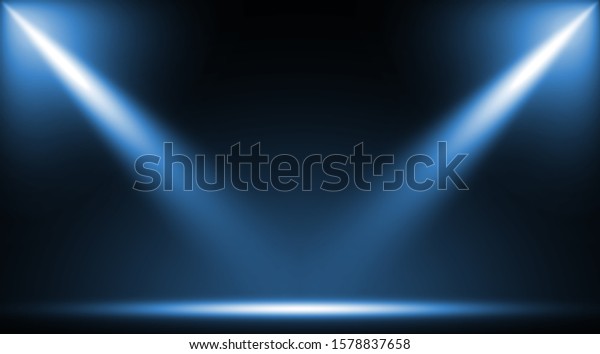 Spotlight Scene Illumination Light Effect Stock Illustration 1578837658