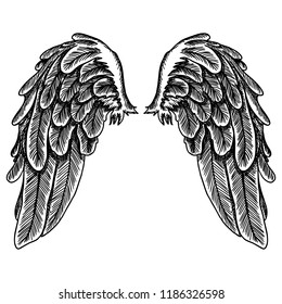 4,318 Angel Wing Clipart Images, Stock Photos & Vectors | Shutterstock