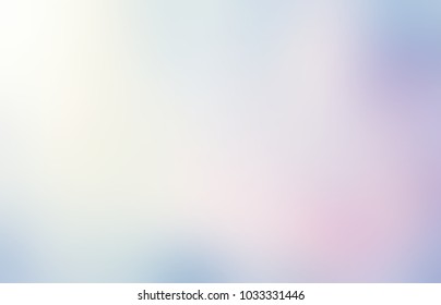 Spring air empty background  Pale sky abstract texture  Glare blurred illustration  White blue pink ombre defocused pattern 