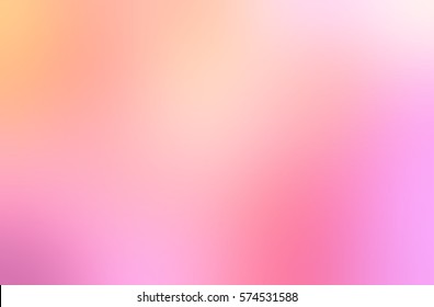 Spring bright pink yellow background  Glare abstract watercolor texture  Empty silky backdrop 