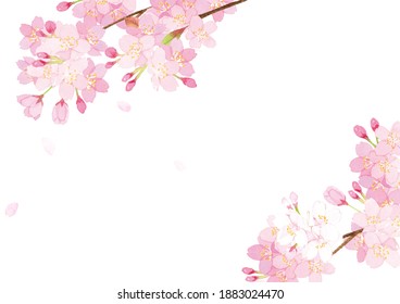 桜 手書き のイラスト素材 画像 ベクター画像 Shutterstock