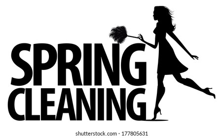 Spring Cleaning Icon. 