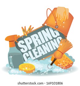 Spring Cleaning Icon. Jpg.