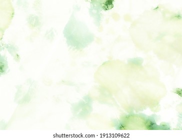 Spring Green Dirty Art Background. Organic Color Summer Evening Light. Lime Green Fresh Spring Grass Color. Grassy Color Tie Dye Grunge Design. Fresh Green Abstract Green Texture.