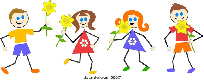 spring kids