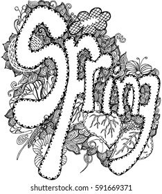 spring  sketch