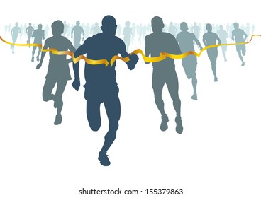 Sprint for the Line - Powered by Shutterstock