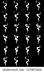 Sprite Sheets Cigarette Smoke Loop Ready Stock Illustration 1175871826 ...