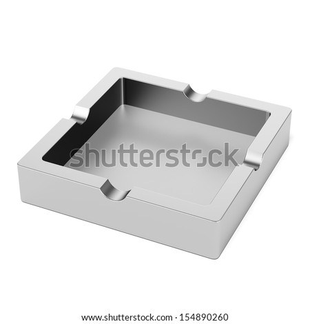 square ashtray