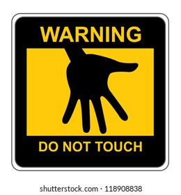 Dont Touch Images Stock Photos Vectors Shutterstock