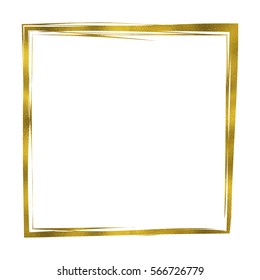 Square Gold Frame