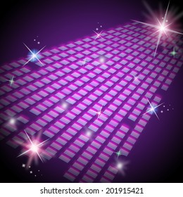 Square Grid Background Showing Modern Art Or Design 