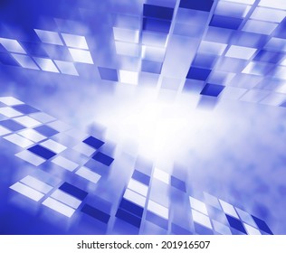 Square Grids Background Meaning Blurry Style Or Creative Wallpaper 