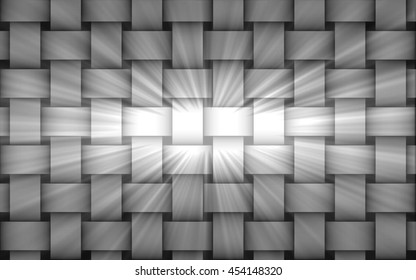 square illustration rays