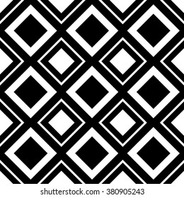 Square Pattern Seamlessly Repeatable Monochrome Background Stock ...