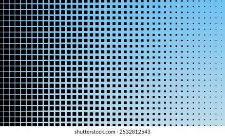 square pattern.abstract square background. blue gradient abstract halftone background