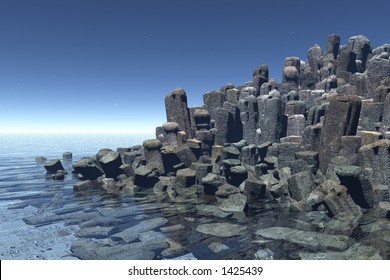 square rocks