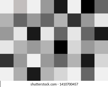 Squre Pixel Grey Tone Color Background Stock Illustration 1410700457 ...