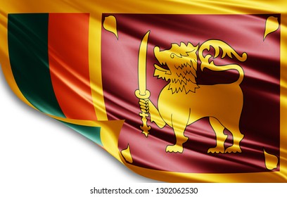 Flag Sri Lanka Rectangular Shape Icon Stock Vector (Royalty Free) 346284089