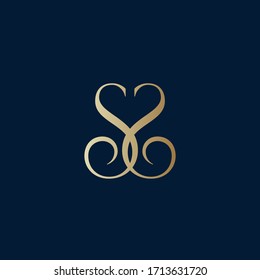 SS Logo Or Monogram Gold 