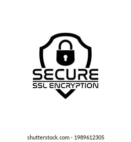 SSL Encryption Icon Isolated On White Background