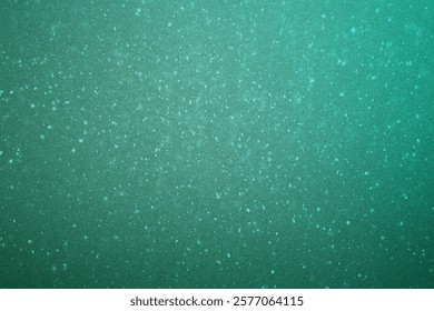  st patrick glow glitter background, teal green emerald , blue turquoise sparkle gradient, grunge grainy noise texture                              