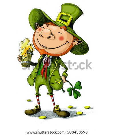 ST PATRICK - Joyful Leprechaun